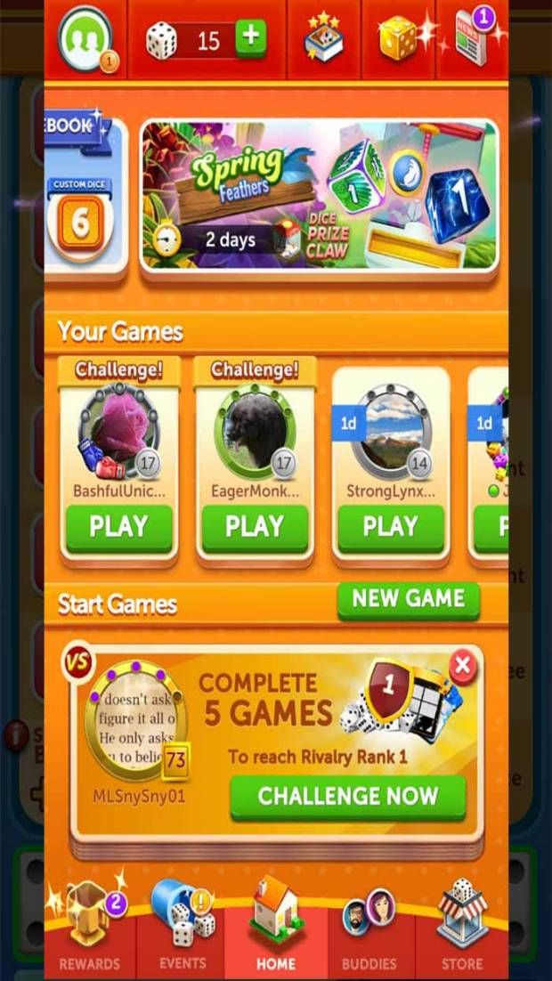 Yahtzee with Buddies Dice Free Play