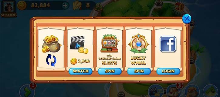 free coins and wilds for solitaire tripeaks