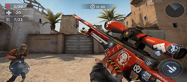 gun strike game offline