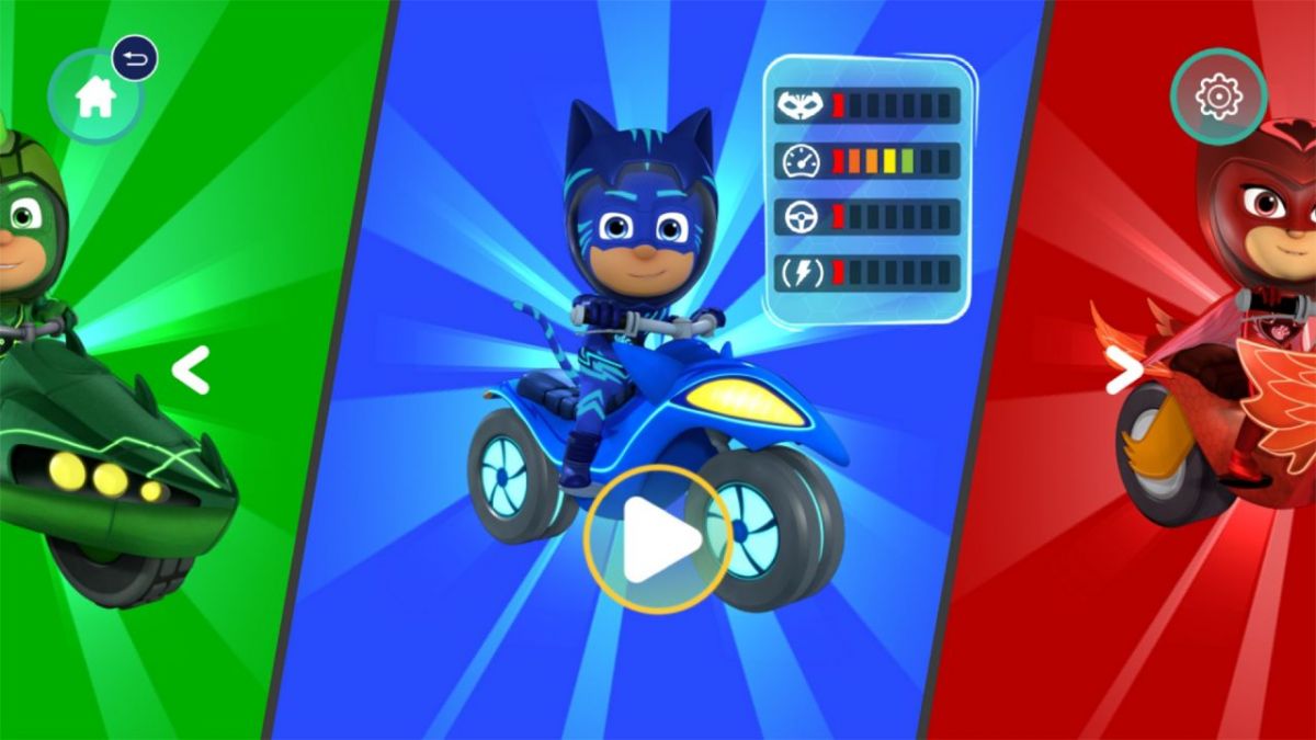 PJ Masks Racing Heroes Free Play